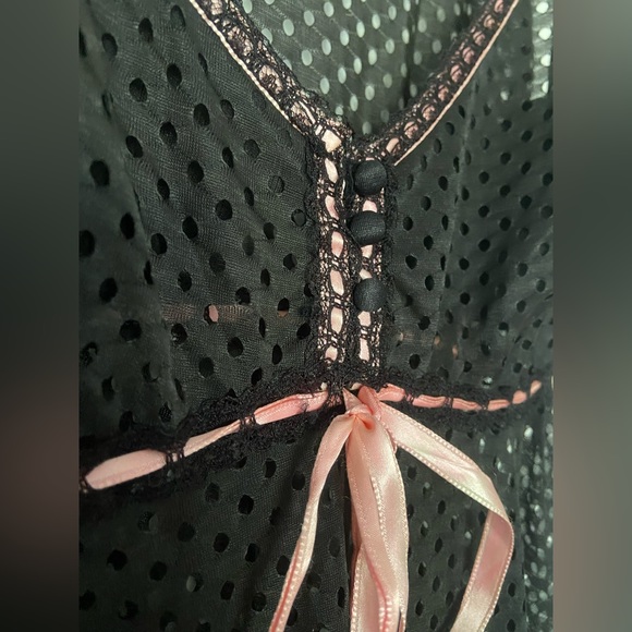 Frederick’s of Hollywood size medium mesh maxi slip dress - Picture 3 of 8